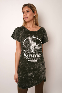 Remerón de algodón, nevado , con estampa. Estampas variadas.