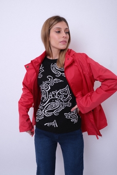 Sweater de angora, con diseño de arabescos. - Proverbio