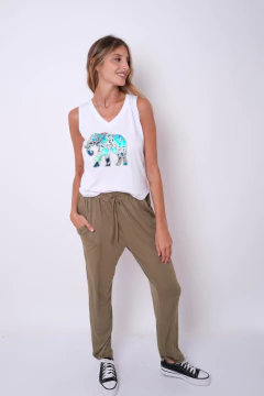 Babucha de modal viscosa. - tienda online