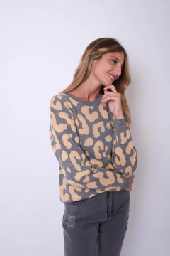 Sweater de bremer, animal print. en internet