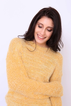 Sweater de pelo jaspeado. - Proverbio