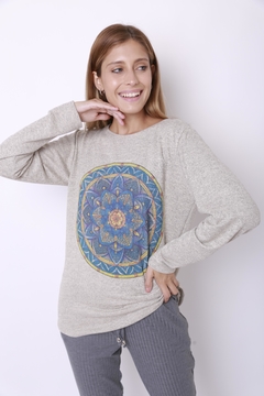 Remeras de lanilla, estampas variadas, talles amplios. - tienda online