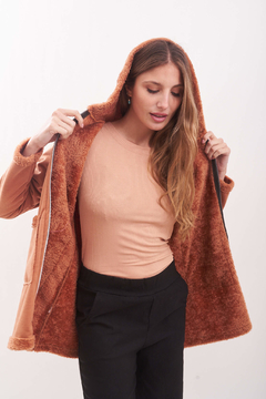 Tapado de algodón , con corderito. - tienda online