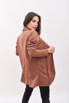 Blazer de crepp, manga larga. en internet