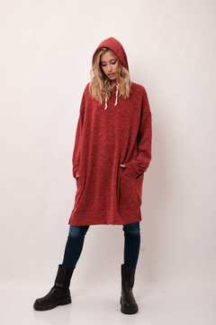 Maxi buzo de lanilla, oversize. - Proverbio