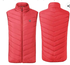 Chaleco térmico unisex, con calefacción por USB.
