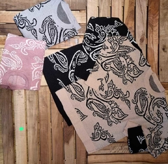 Sweater de angora, con diseño de arabescos. - tienda online