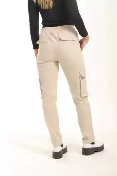 Pantalon cargo de gabardina. - tienda online