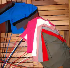 Media polera de modal viscosa,con tiras para atar en la cintura - Proverbio