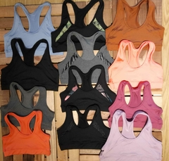 Corpiño deportivo de supplex , bretel ancho. - comprar online