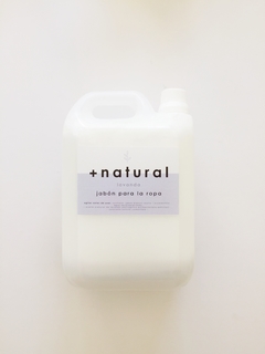 jabón ropa natural