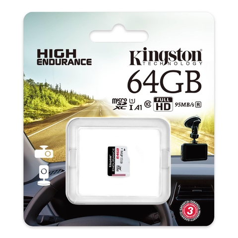 MICROSD 64GB KINGSTON CLASE 10 CANVAS
