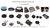 Kit Nro 12 Repuestos para pileta de lona accesorios varios esquinero regaton 32mm Kaczur - comprar online