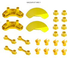 Kit Nro 7 Repuestos para pileta de lona accesorios varios esquinero regaton 32mm Kaczur - comprar online