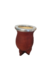 Mate camionero de cuero calabaza pie reforzado premium Kaczur