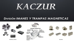 Imán Cerámico Ferrite Bloque 47x22x10 mm Imanes KACZUR - tienda online