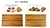 Tabla De Madera Asado Corte Picada Reforzada mas gruesa Kaczur - comprar online