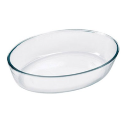 Asadera de Vidio Termico Oval Chica 26X18 - Ref : A9071230
