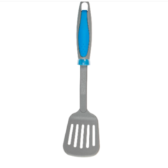Utensilio para Cocina de Nylon para Antiadherente Gris con Mango Azul Epatula - Ref : A3434930