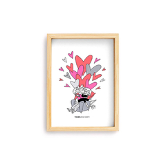 Lámina "Abrazo Abu" - comprar online