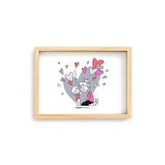 Lámina "Mirada corazón" - alefavoretti