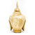 Escultura Decorativa Artesanal de Madeira Cabeça Buda Thai 10cm na internet