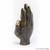 Adorno Decorativo Artesanal de Bronze Maciço Palma de Buda 12cm na internet