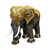 Escultura de Elefante Dourado 20"
