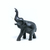 Família de Elefantes de Madeira Tromba Alta Preto (THA26/41) - APSARA