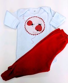 Kit body joaninha com calça