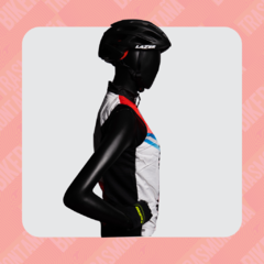 Conjunto Chaleco Plegable Rompeviento y Calza con tiradores Mujer