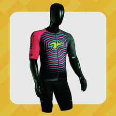 Conjunto Jersey Remera Ciclista y Calza Hombre