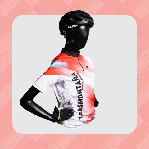 Remera Jersey Ciclista Roja