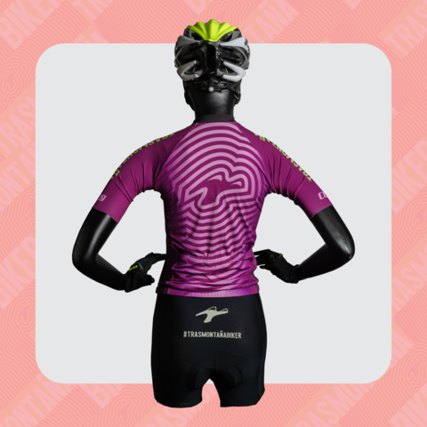 Conjunto Jersey Remera Ciclista y Calza Mujer