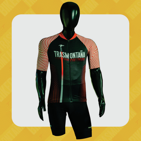 Conjunto Jersey Remera Ciclista y Calza Hombre