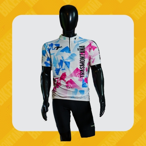Conjunto Jersey Remera Ciclista y Calza Hombre