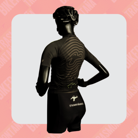Conjunto Jersey Remera Ciclista y Calza Mujer