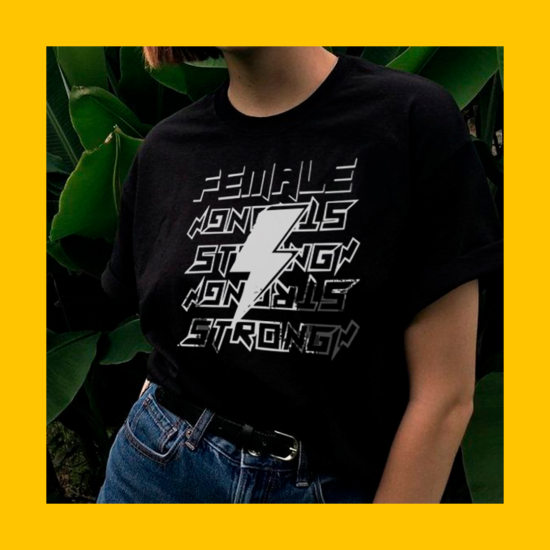 Camiseta Strong female
