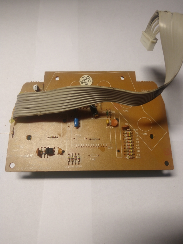 Plaqueta display y botonera Atma HP813