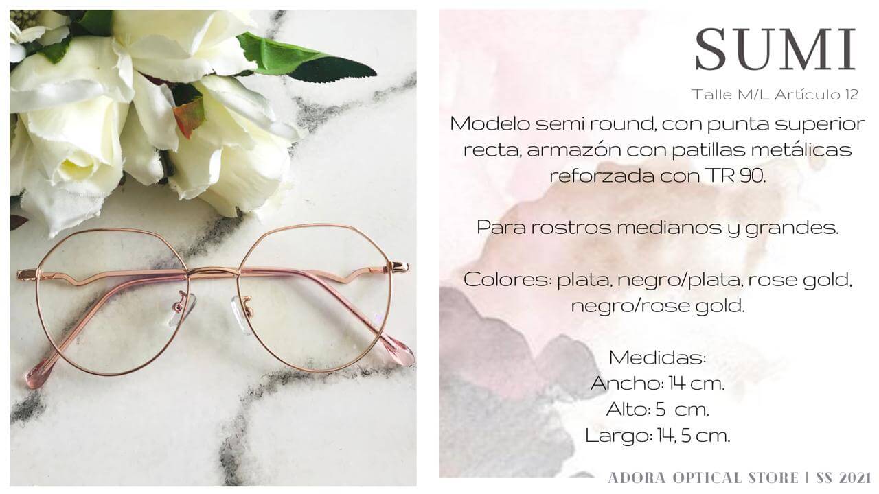 armazones de metal para graduaciones y anteojos de receta