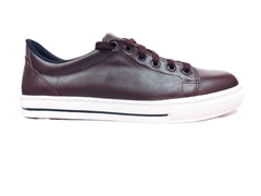 Zapatilla Valfer de cuero vacuno - Color Marron