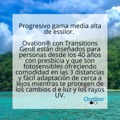 PROGRESIVO OVATION CON BLUE BLOCK - comprar online