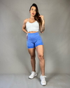 Short sem costura- Azul