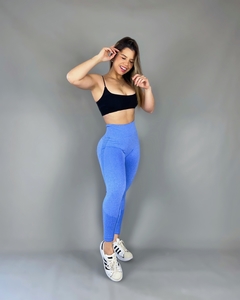 Legging sem costura- Azul Royal