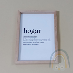 Cuadro Madera Kiri | 18x24CM - tienda online