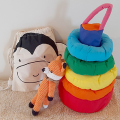 Set Mochila + Apilable + Amigurumi