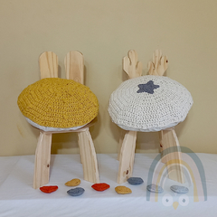 Imagen de Almohadón Crochet Redondo | ROSA VIEJO