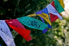 Banderines tipo TIBETANOS - Regalería Hindú