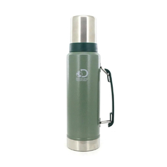 TERMO DISCOVERY 1,3 LITROS ACERO INOXIDABLE VERDE