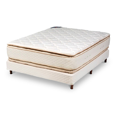 Conjunto de colchón y sommier Piero Le Grand 140x190 con pillow